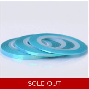 Mermaid Candy Striping Tape - 3 Pack - Blue